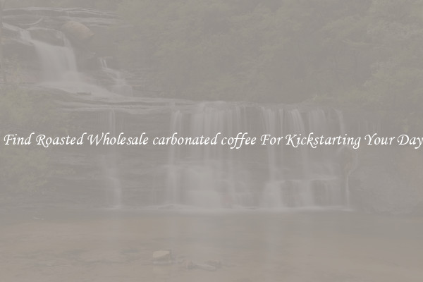 Find Roasted Wholesale carbonated coffee For Kickstarting Your Day
