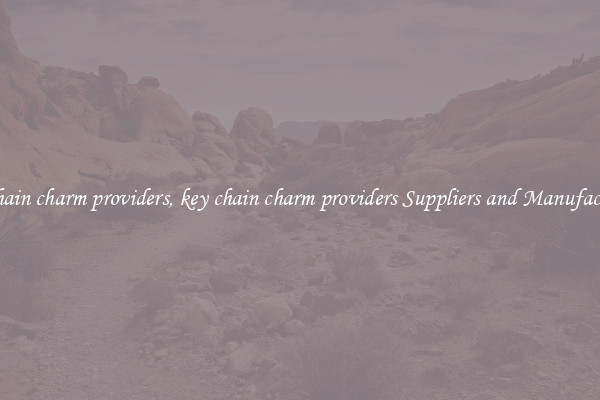 key chain charm providers, key chain charm providers Suppliers and Manufacturers