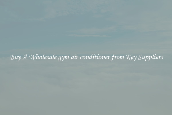 Buy A Wholesale gym air conditioner from Key Suppliers