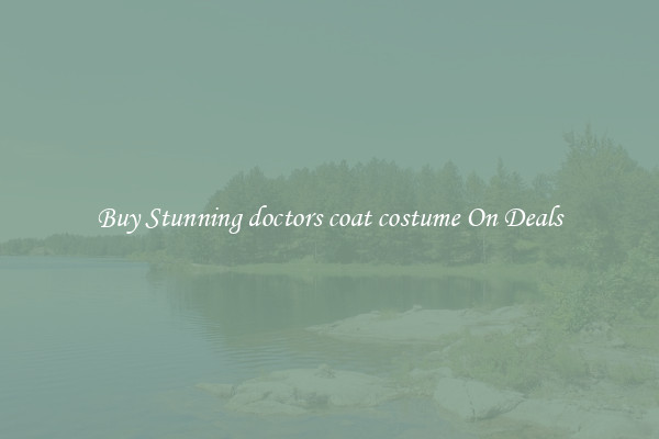 Buy Stunning doctors coat costume On Deals