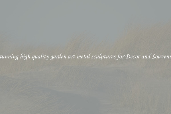 Stunning high quality garden art metal sculptures for Decor and Souvenirs